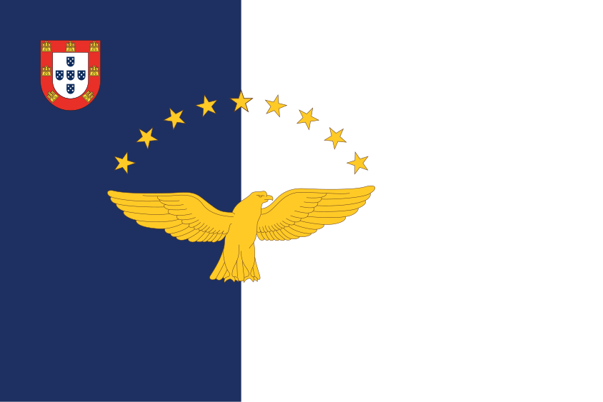 The Flag of the Azores